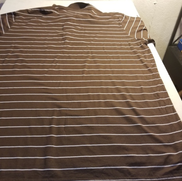 Peter Millar Men's Size XXL Brown/Blue Striped - Picture 4 of 8